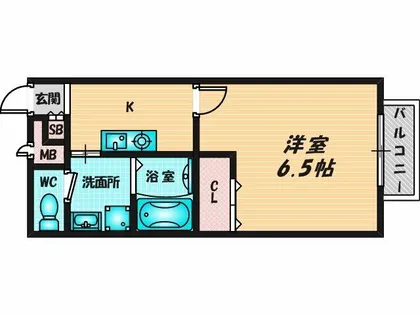 ウェ―ル【1階】の間取り
