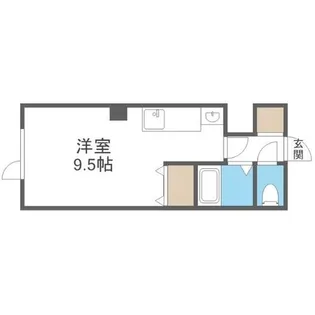 メゾンノース22【102号室】の間取り