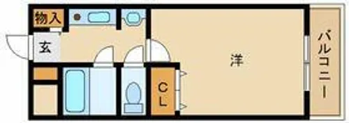 兵庫県尼崎市南塚口町8丁目【マンション】の間取り