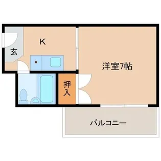 兵庫県尼崎市南塚口町2丁目【マンション】の間取り