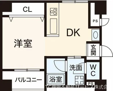 伊丹くれたけビル【510号室】の間取り