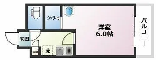ケンビルディング【202号室】の間取り