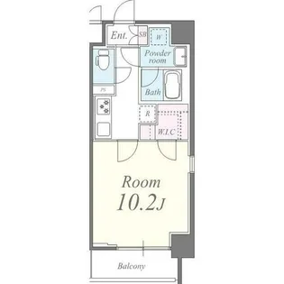 タウンコート御園【5階】の間取り