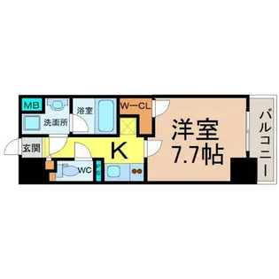 フェアリー【5階】の間取り