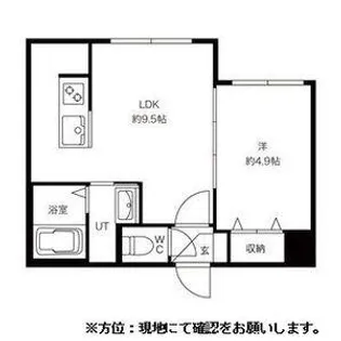 ENCHAN-THE豊平公園(アンシャンテ豊平公園)【4階】の間取り
