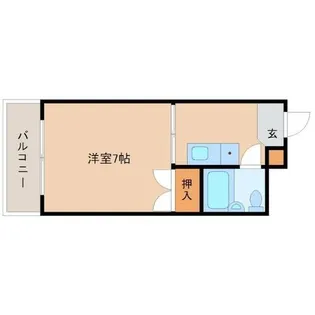 カサクレモナ東館【3階】の間取り