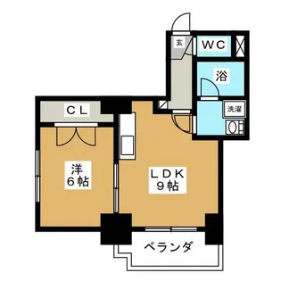 ローザス23【2階】の間取り