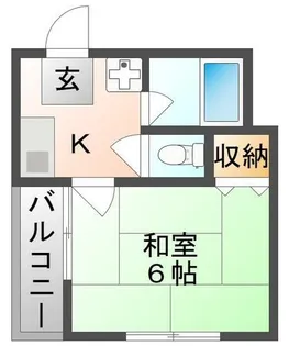 川島第3ビル【1階】の間取り