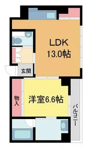 シャーメゾンステージ香櫨園【401号室】の間取り