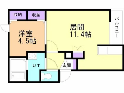 プチメゾン寿A【201号室】の間取り