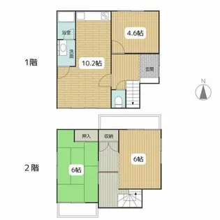 兵庫県神戸市北区鈴蘭台北町6丁目【一戸建】の間取り