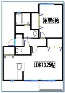 メゾン・ド・ソレイユ【1階】の間取り