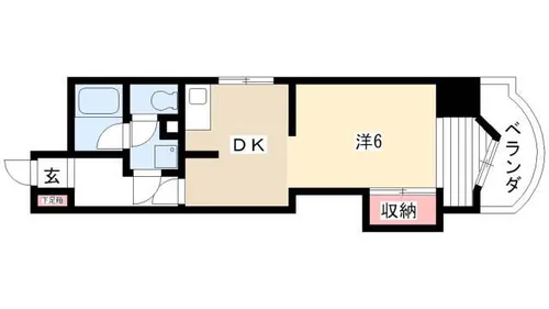秋月ハイツ【505号室】の間取り