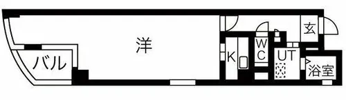 THE RESIDENCE KANAYAMA SOUTH【5階】の間取り