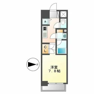 コンフォート新栄【7階】の間取り