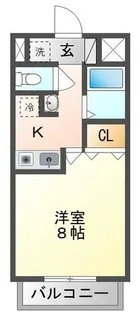 ネクスプロス大和田【4階】の間取り