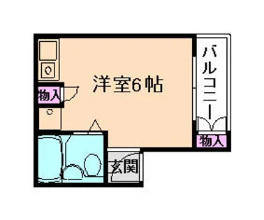アーバン豊中【3階】の間取り