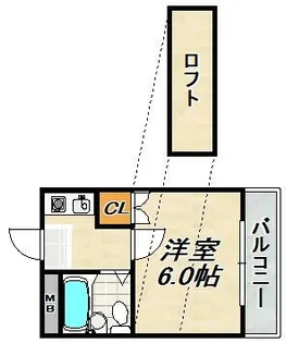 ウインヒルズ【1階】の間取り