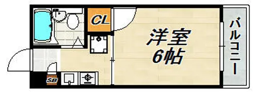 アステルハイツ【1階】の間取り