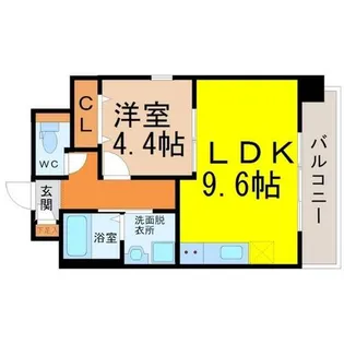 GRACE REGALIA【5階】の間取り