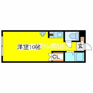 SMOTTO清田Ⅰ【105号室】の間取り