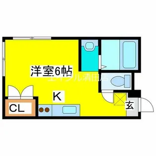 SMOTTO清田Ⅱ【102号室】の間取り