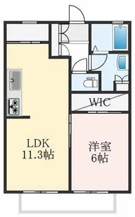 カーサヴェルデ【2階】の間取り