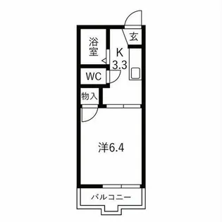 フォーブルモトヨシ【1階】の間取り