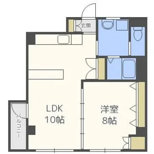 セントレジデンス大手門【2階】の間取り