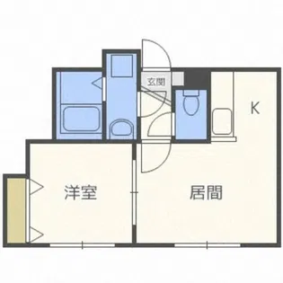 ジュピターⅡ【2階】の間取り