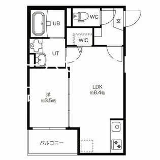 Pratt Lumiere北島【3階】の間取り