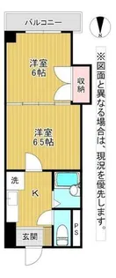 福岡県北九州市小倉北区中島1丁目【マンション】の間取り