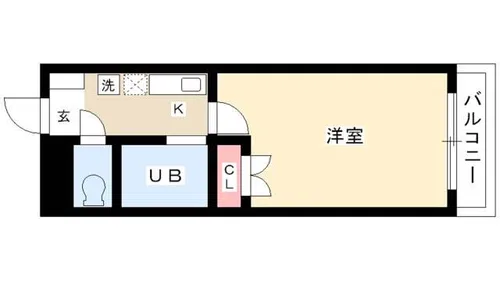 G1ビル本山Ⅱ【203号室】の間取り