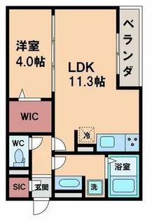 片岡マンション【2階】の間取り