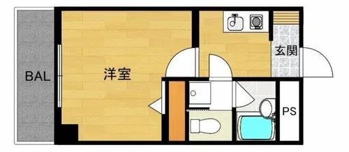 クオーレ21【2階】の間取り