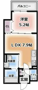 クリエオーレ中野【3階】の間取り