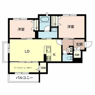 Maison Bonheur【0203号室】の間取り