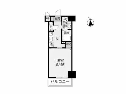 アスティー小町【2階】の間取り