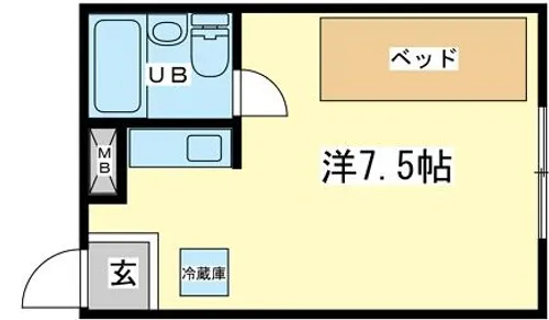 リバティ今宿【2階】の間取り