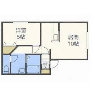 パナハイツ【1階】の間取り