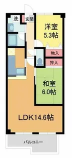 ルネ芦屋親王塚【204号室】の間取り