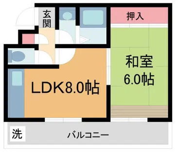 RIZEONE宝塚レジデンス【301号室】の間取り