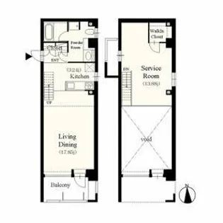 PRECIOUS SITE【210号室】の間取り