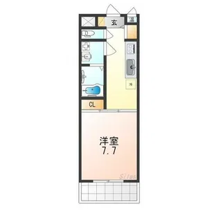 キラリ8-1【8階】の間取り