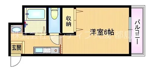 大阪府大阪市都島区都島本通2丁目【マンション】の間取り