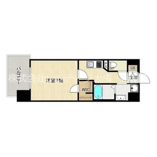 大阪府大阪市都島区網島町【マンション】の間取り
