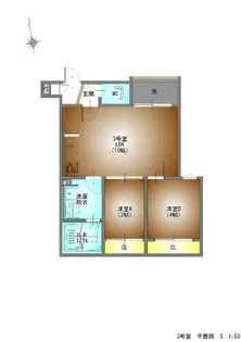 REGALEST庄内緑地公園【2階】の間取り