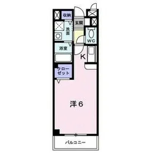 サンロワール【2階】の間取り