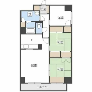 オークコート141【2階】の間取り