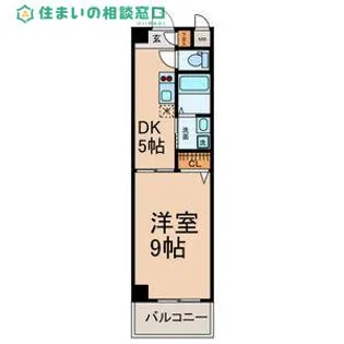 愛知県岡崎市上六名1丁目【マンション】の間取り